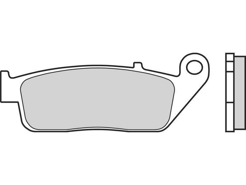 Placute de frana - BREMBO