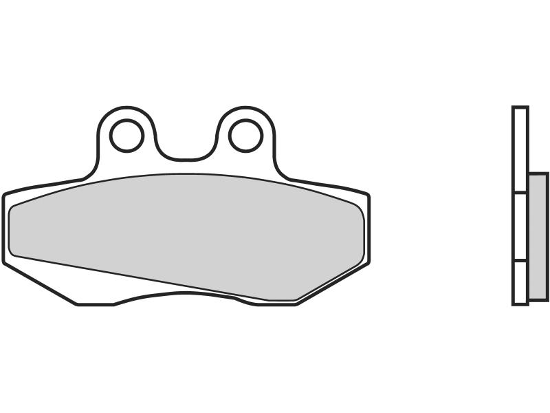 Placute de frana - BREMBO