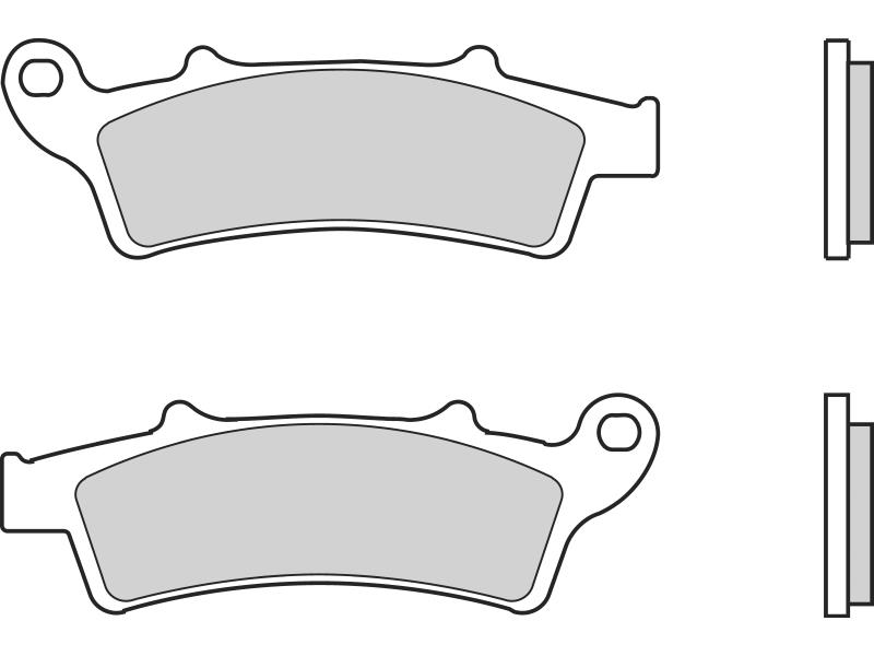 Placute de frana - BREMBO