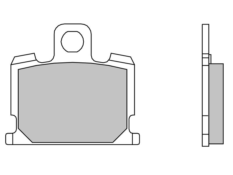 Placute de frana - BREMBO