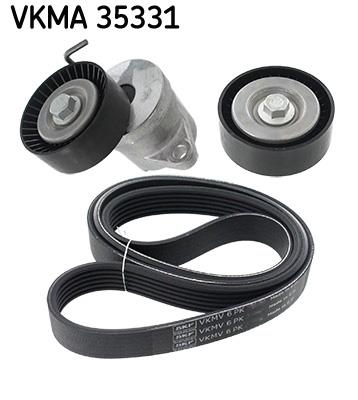 Set curea trapezoidale cu nervuri - SKF