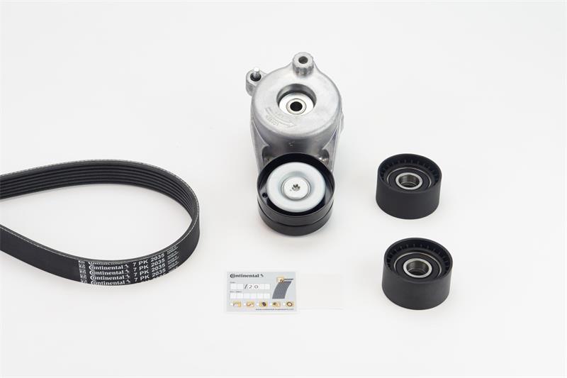 Set curea trapezoidale cu nervuri - CONTINENTAL CTAM