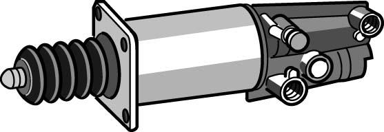 Booster ambreiaj - KNORR