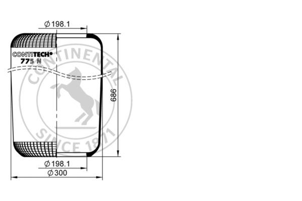 Suspensie pneumatică - CONTITECH AIR SPRING