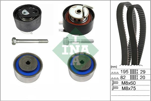 Set curea de distributie - INA