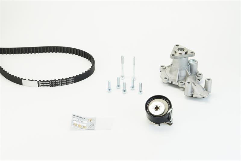 Set curea distributie cu pompa de apa - CONTINENTAL CTAM
