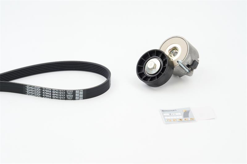 Set curea trapezoidale cu nervuri - CONTINENTAL CTAM