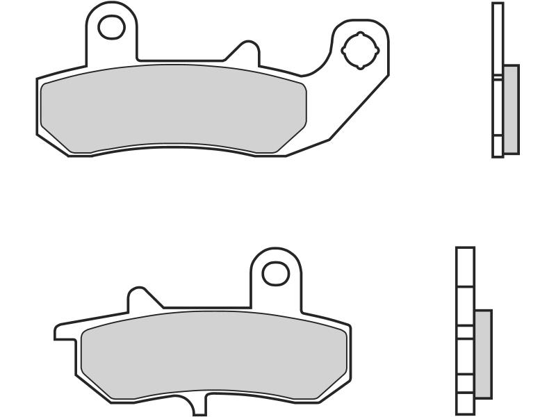 Placute de frana - BREMBO