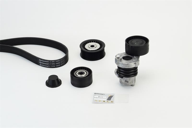 Set curea trapezoidale cu nervuri - CONTINENTAL CTAM