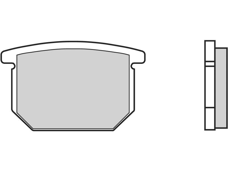 Placute de frana - BREMBO