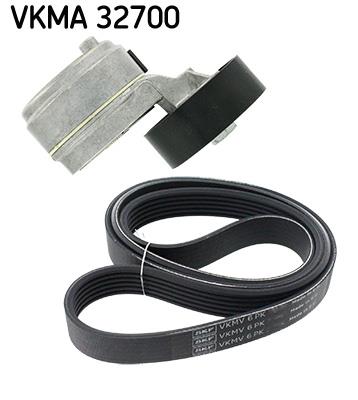 Set curea trapezoidale cu nervuri - SKF