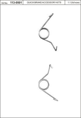 Kit de reparare etrier de frână - QUICK BRAKE