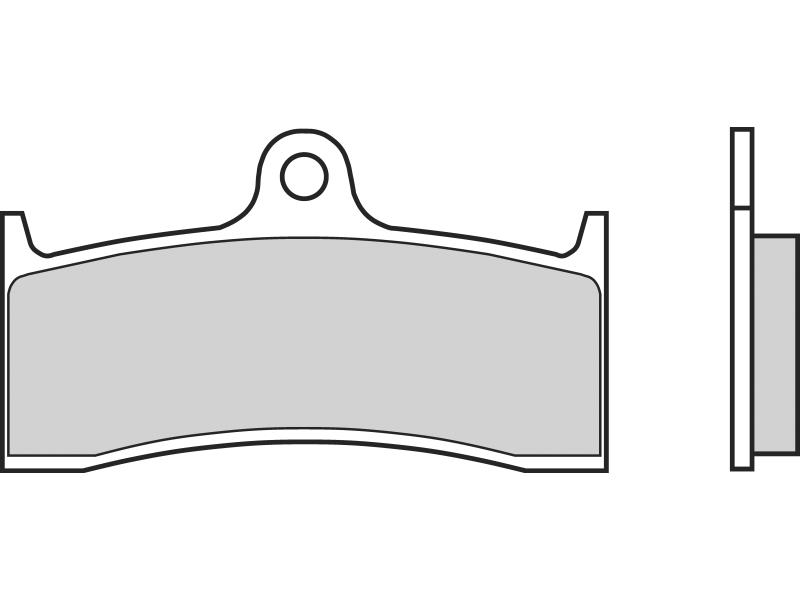 Placute de frana - BREMBO