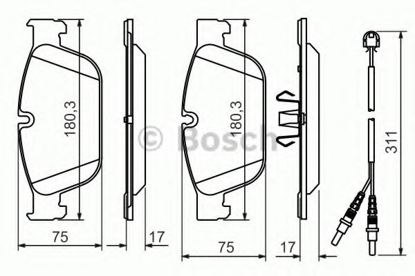 Kit de reparare a duzei injectorului - DELPHI