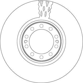 Disc de frana - TRW