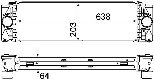 Intercooler - MAHLE
