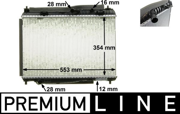 Radiator - MAHLE