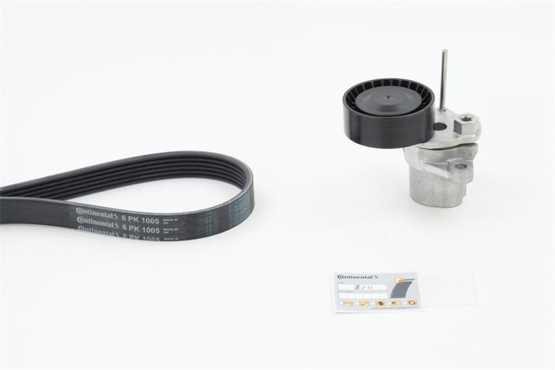Set curea trapezoidale cu nervuri - CONTINENTAL CTAM