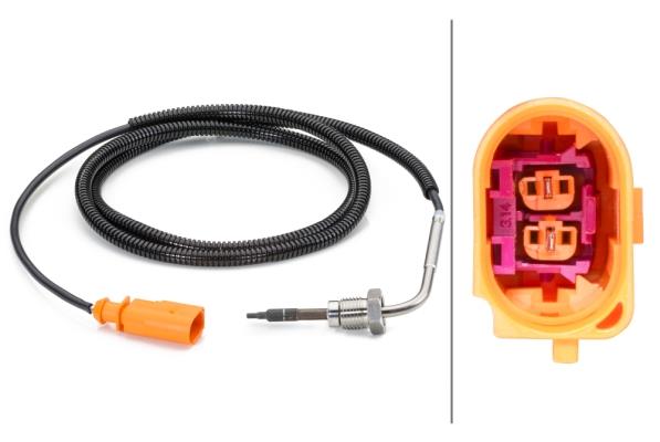Senzor de temperatura gazelor de esapament - HELLA