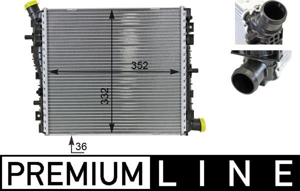 Radiator - MAHLE