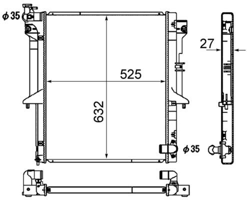 Radiator - MAHLE