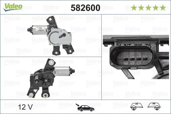 Motor ștergător - VALEO