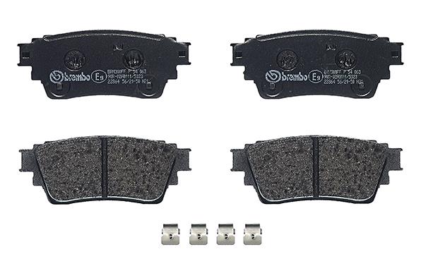 Placute de frana - BREMBO