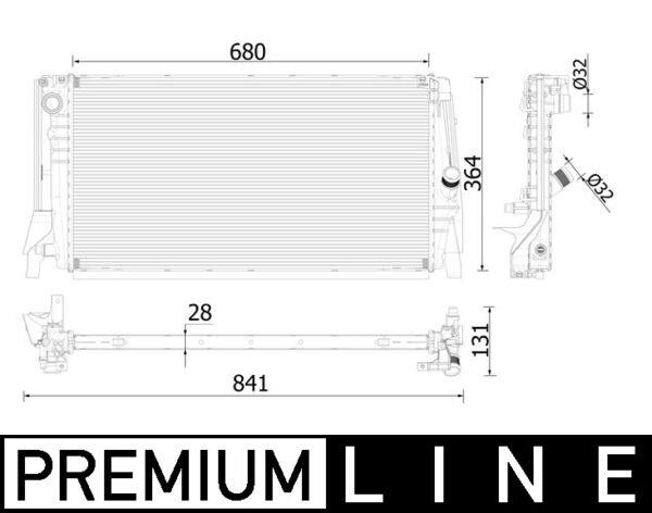 Radiator - MAHLE