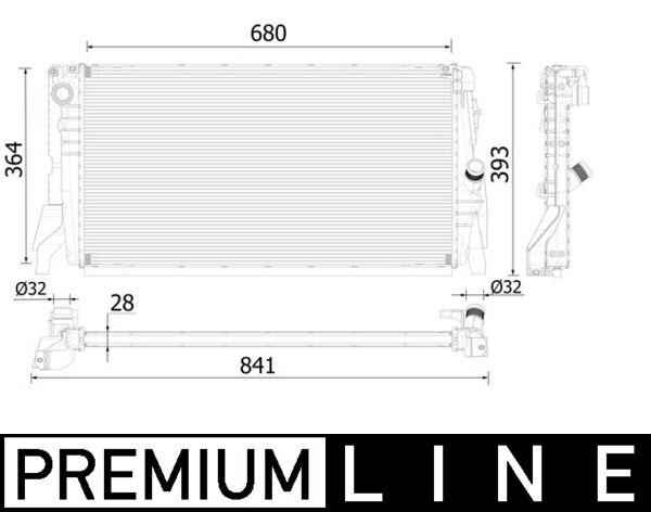 Radiator - MAHLE