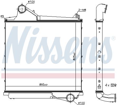 Intercooler - NISSENS