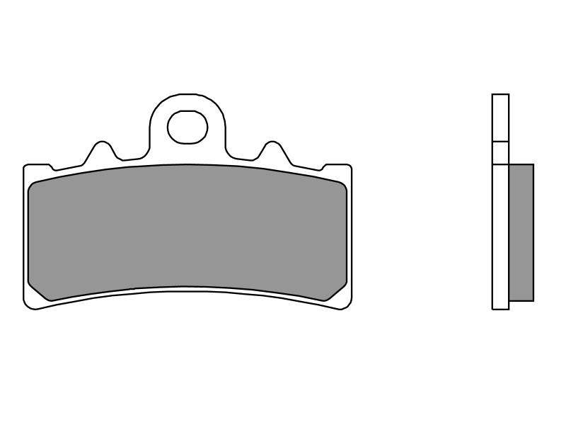 Placute de frana - BREMBO