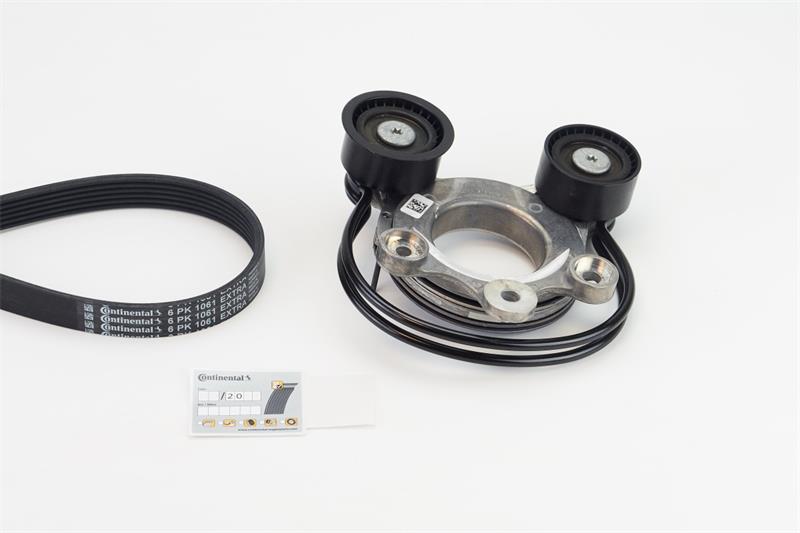 Set curea trapezoidale cu nervuri - CONTINENTAL CTAM