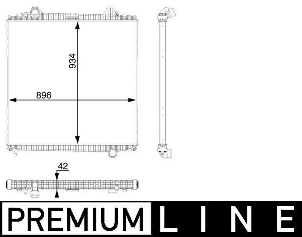 Radiator - MAHLE