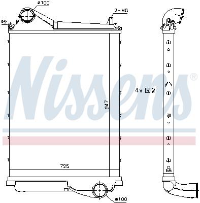 Intercooler - NISSENS