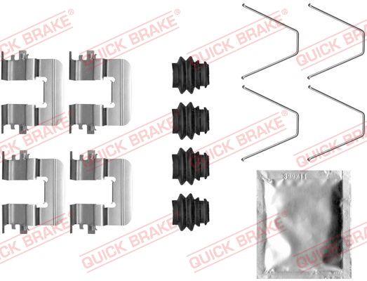 Set de accesorii plăcuțe de frână - QUICK BRAKE