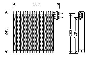 Evaporator aer contidionat - STARLINE