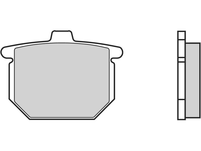 Placute de frana - BREMBO