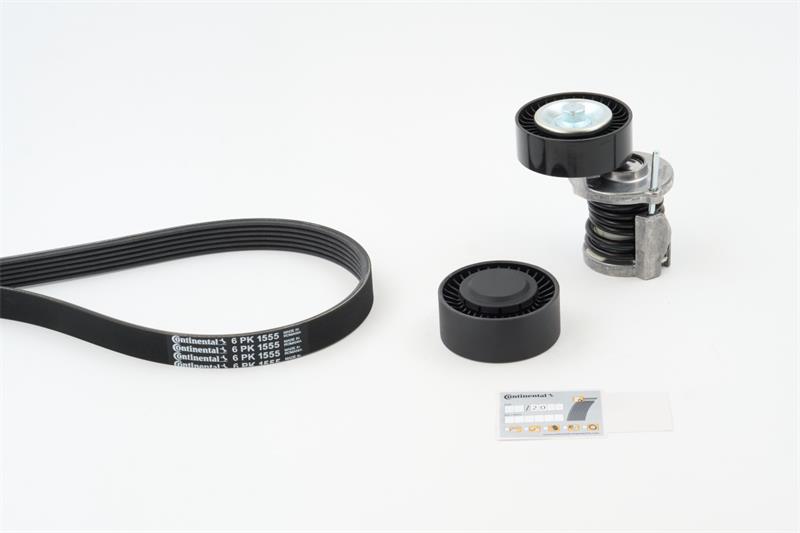 Set curea trapezoidale cu nervuri - CONTINENTAL CTAM