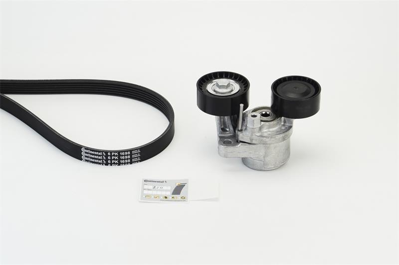 Set curea trapezoidale cu nervuri - CONTINENTAL CTAM