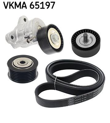 Set curea trapezoidale cu nervuri - SKF