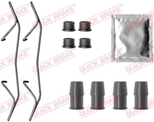 Set de accesorii plăcuțe de frână - QUICK BRAKE