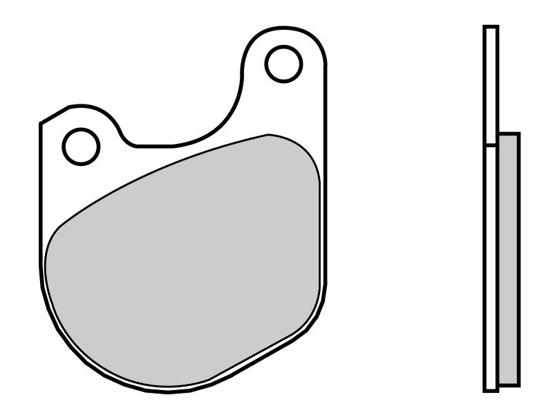 Placute de frana - BREMBO
