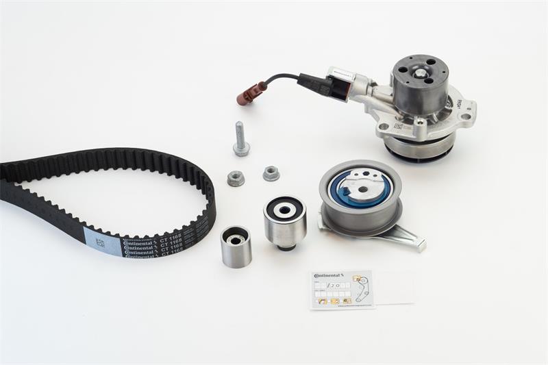 Set curea distributie cu pompa de apa - CONTINENTAL CTAM