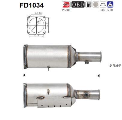 Filtru de particule diesel - STARLINE
