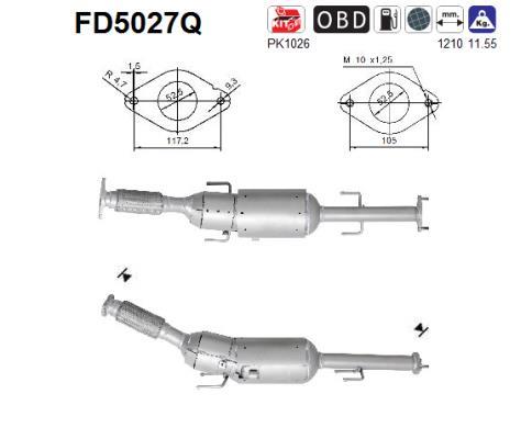 Filtru de particule diesel - STARLINE
