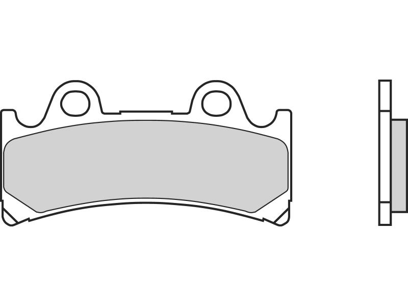 Placute de frana - BREMBO