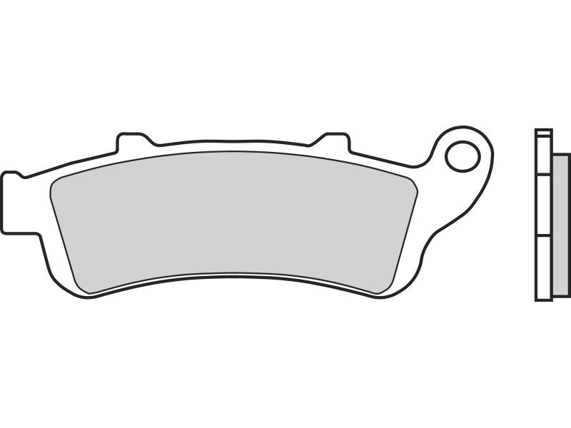Placute de frana - BREMBO