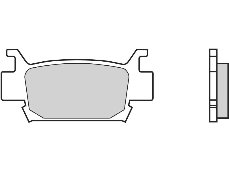Placute de frana - BREMBO