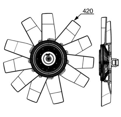 Ventilator - MAHLE