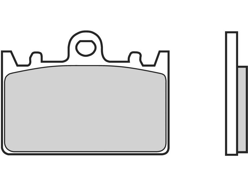 Placute de frana - BREMBO